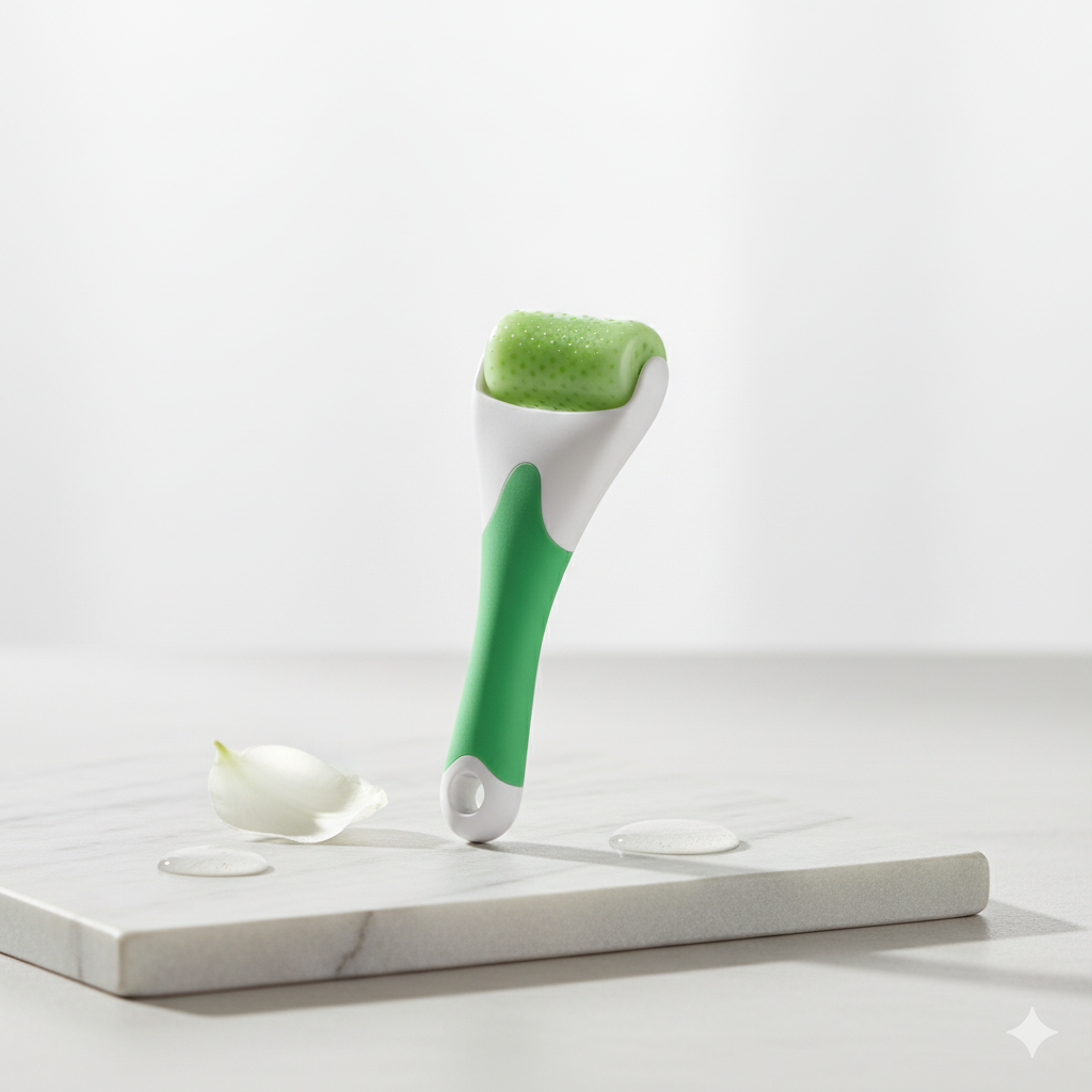 رول ثلج للوجه