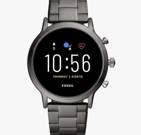 فوسيل ساعة ذكية الجيل الخامس للرجال -  رمادي داكن