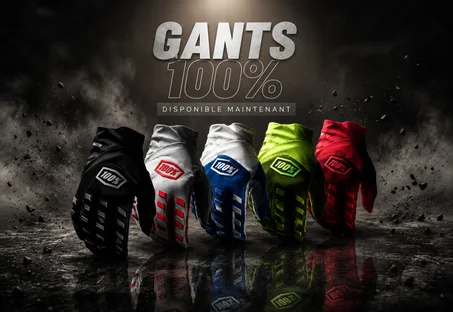 Gants Moto 100%  Style & Performance