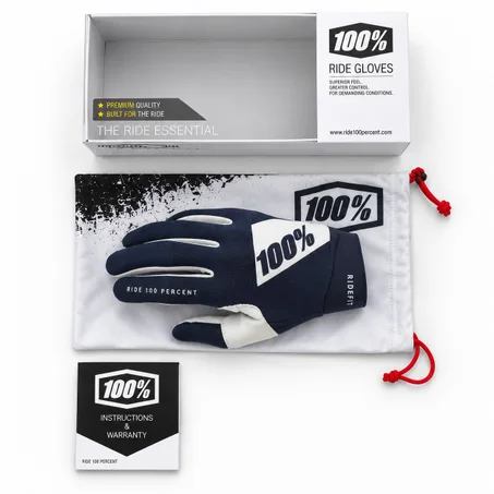 🌑 Gants 100% RIDECAMP – Midnight Storm
