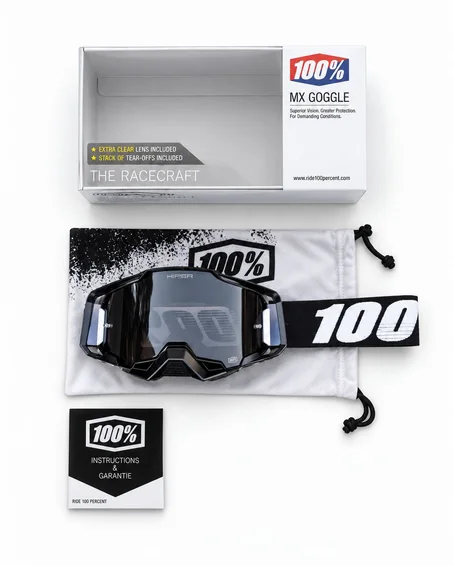 ⚫Lunettes 100% HiPER – Black no fumer Edition