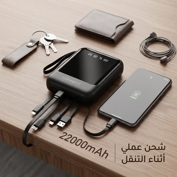 باور بنك 22.000 ميللي امبير