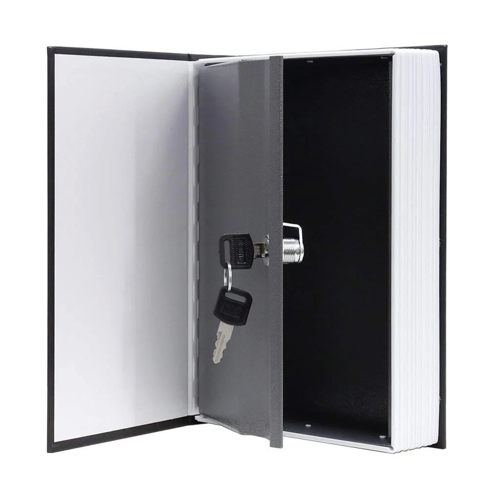 🔐 كتاب القاموس السري – خزنة ذكية بشكل كتاب