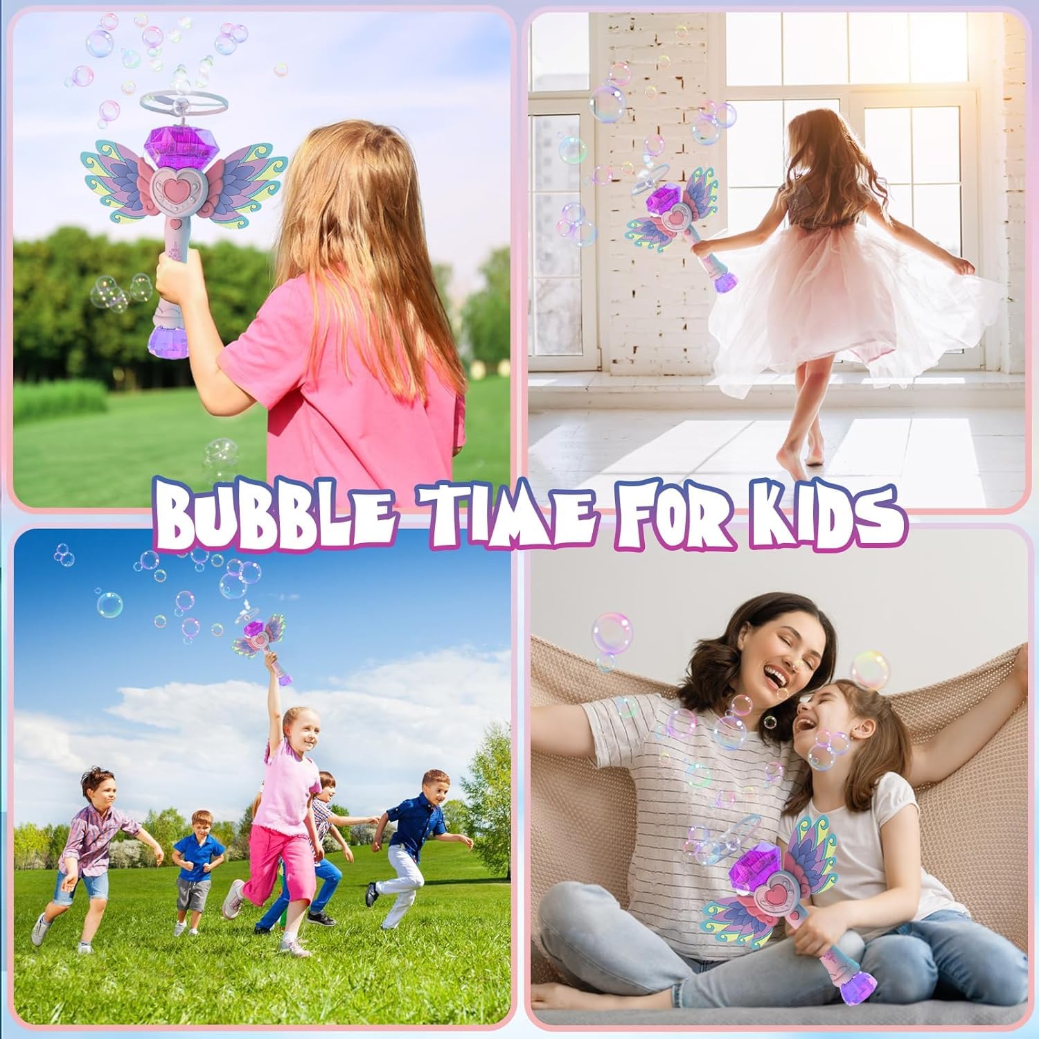 Découvrez la Baguette à Bulles Princesse Magique