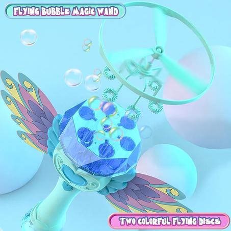 Découvrez la Baguette à Bulles Princesse Magique