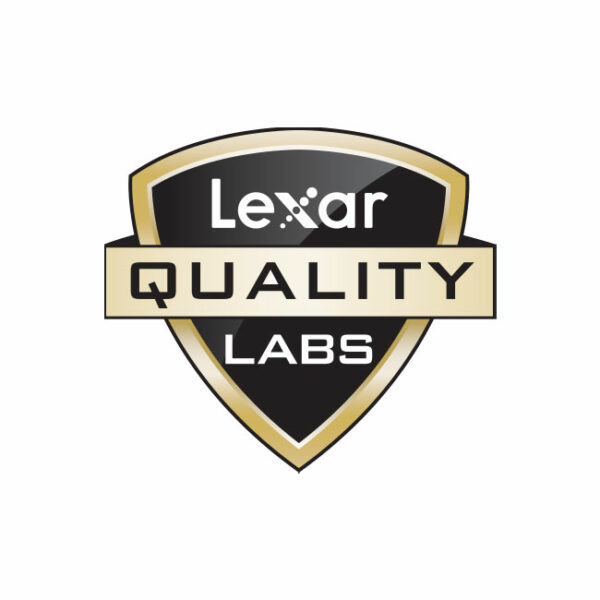 Lexar Quality Labs logo shield