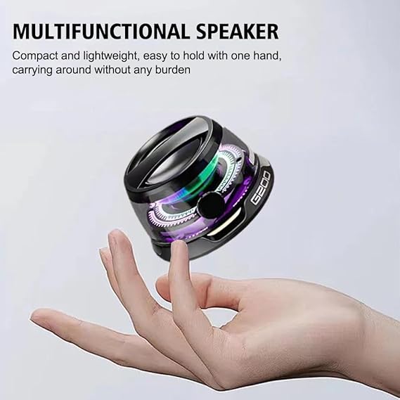 G200 Magnetic Bluetooth Speaker,Wireless Phone Stand Gaming Speaker,Mini Speakers Wireless,IP67 Waterproof Portable Speaker for Shower, Outdoor, Golf, Gift for Teens Christmas Holiday