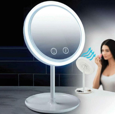 Lighted Mirror Fan - QAT