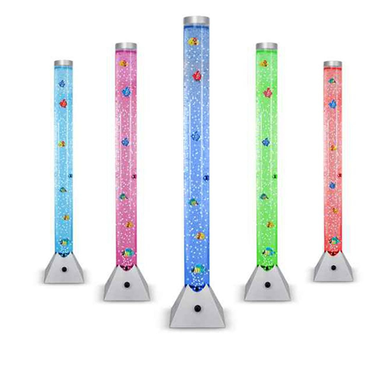 90cm LED RGB Bubble Lamp With 6 Fish