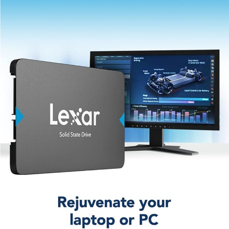 Lexar® NS100 2.5” SATA III (6Gb/s) SSD