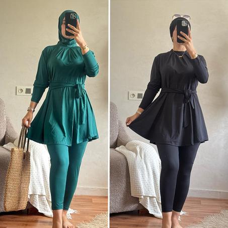 بوركيني سيكليزم مكون من 4 قطع (AZ P7)