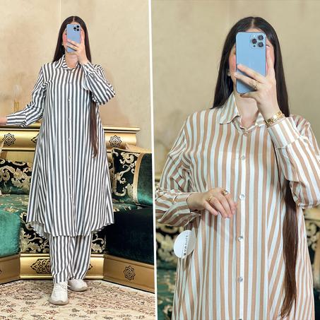 أنصومبل صيفي أنيق بتوب لو لان  (LA P2)