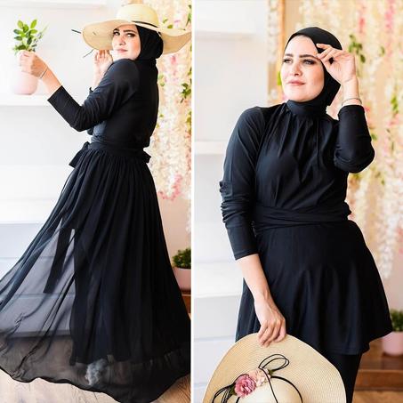 بوركيني للمحجبات من خمس قطع  (AZ P11)