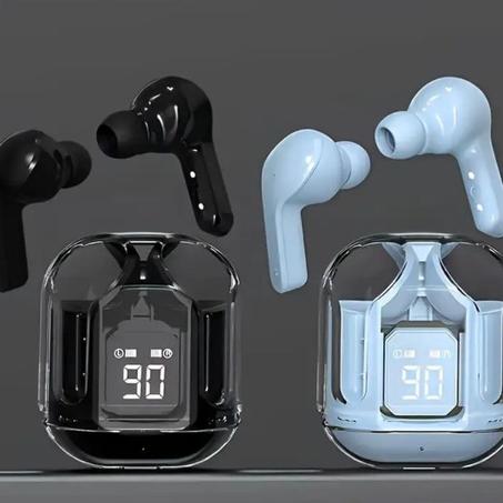 Casque Bluetooth à Capsule Spatiale Transparente Air31 Avec Réduction Du Bruit Et Longue Durée De Vie De La Batterie