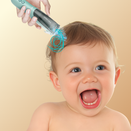 ⚡ ماكينة قص الشعر للأطفال  بالشفط⚡