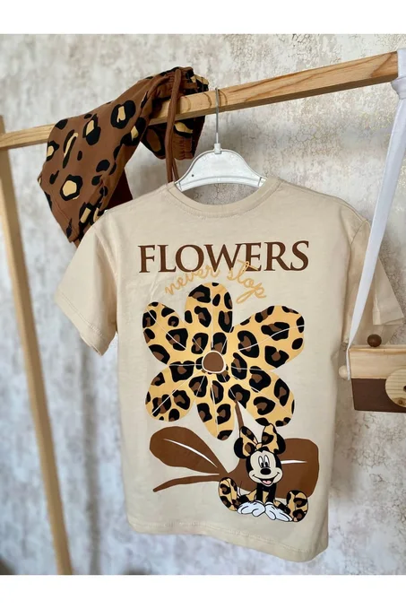 Ensemble Élégant en Deux Pièces FLOWERS