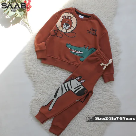 Ensemble Élégant en Deux Pièces MARRON GAR