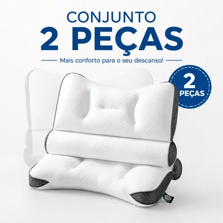 Travesseiro Confortável ( 2 Peças)