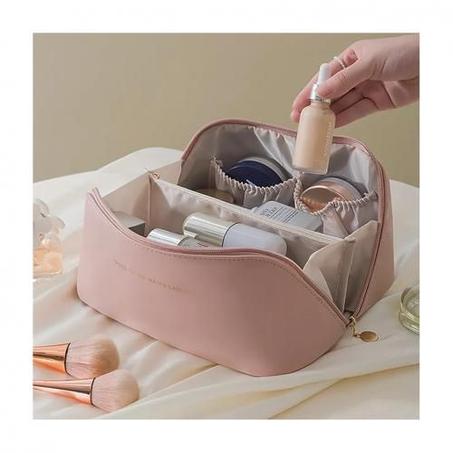 Bolsa cosmética de viagem de grande capacidade