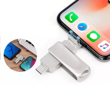 Unidade flash USB 4 em 1 (32 GB)