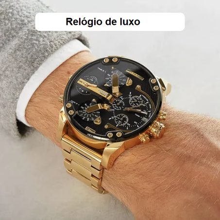 Relógio masculino de luxo