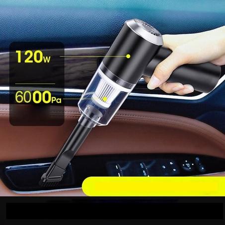 Aspirador de pó portátil multifuncional sem fio recarregável