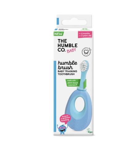 The Humble Co Brosse à Dents Bleu Pour Bébés à Base de Plantes