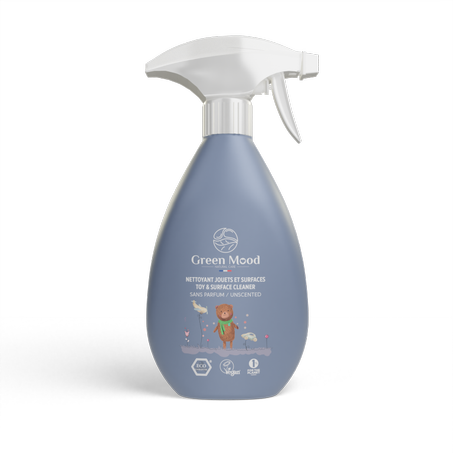 Green Mood Bébé Nettoyant Jouet & Surface sans Parfum 500Ml
