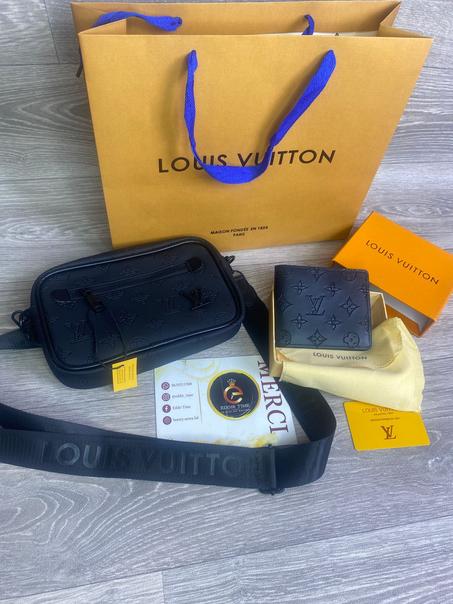 Pack sac et portefeuille lv