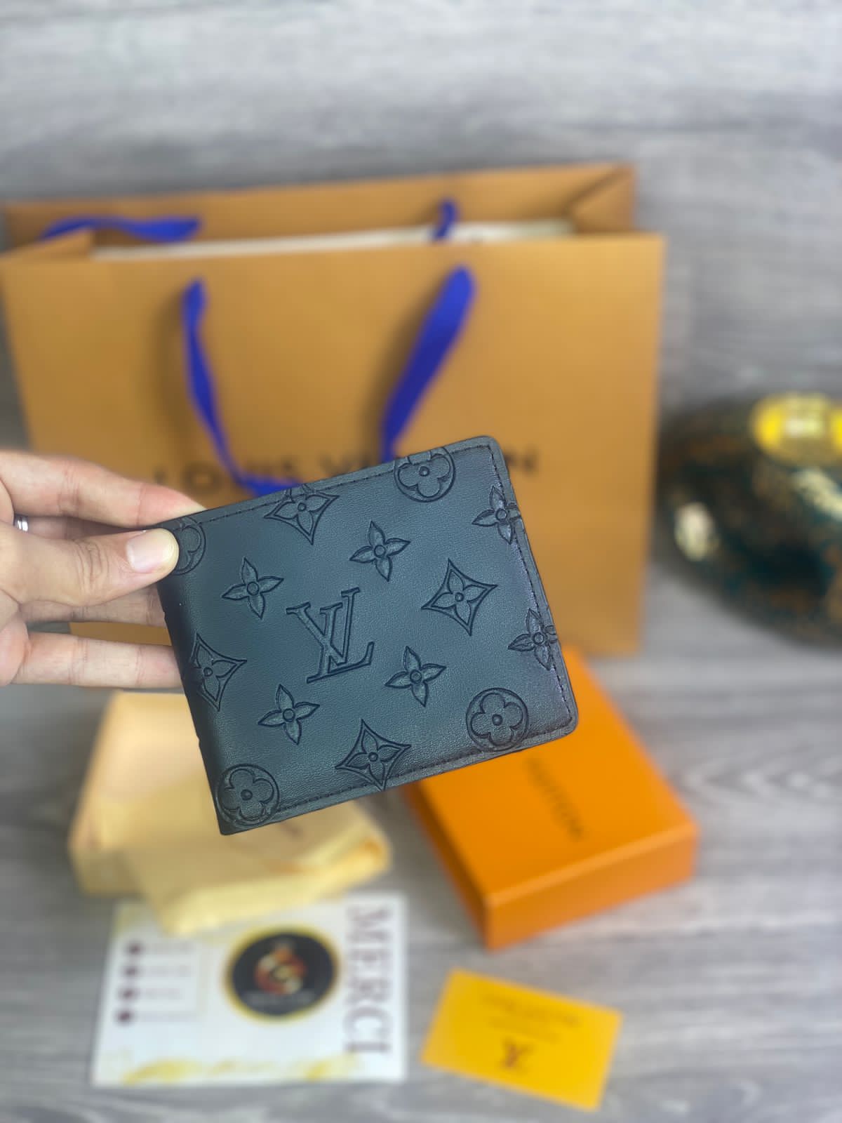 Pack sac et portefeuille lv