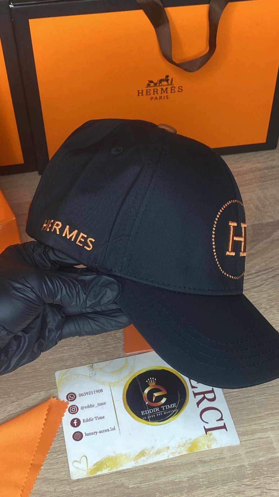 Casquette hermes