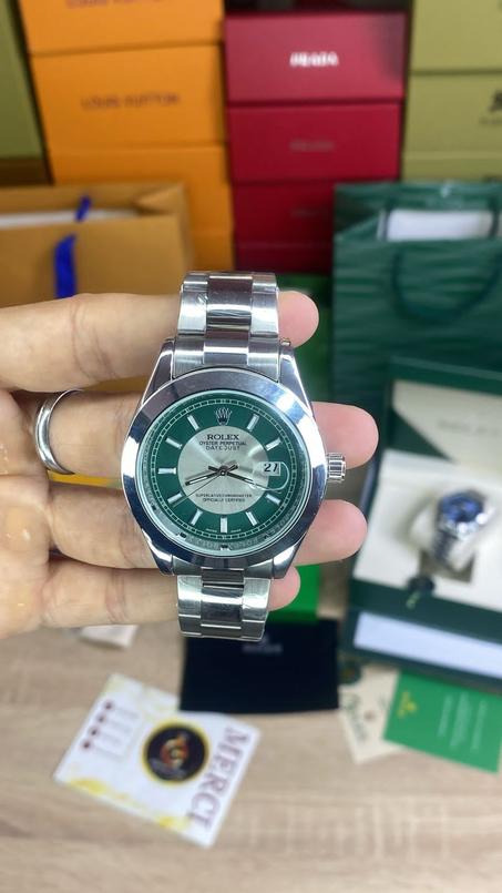 La montre Rolex vert