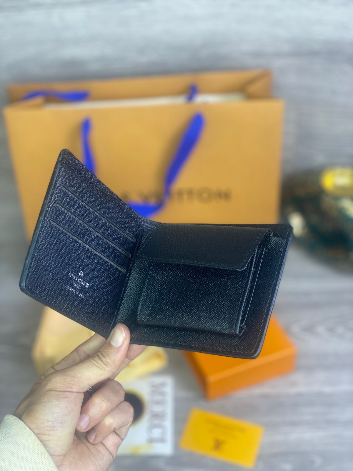 Pack sac et portefeuille lv