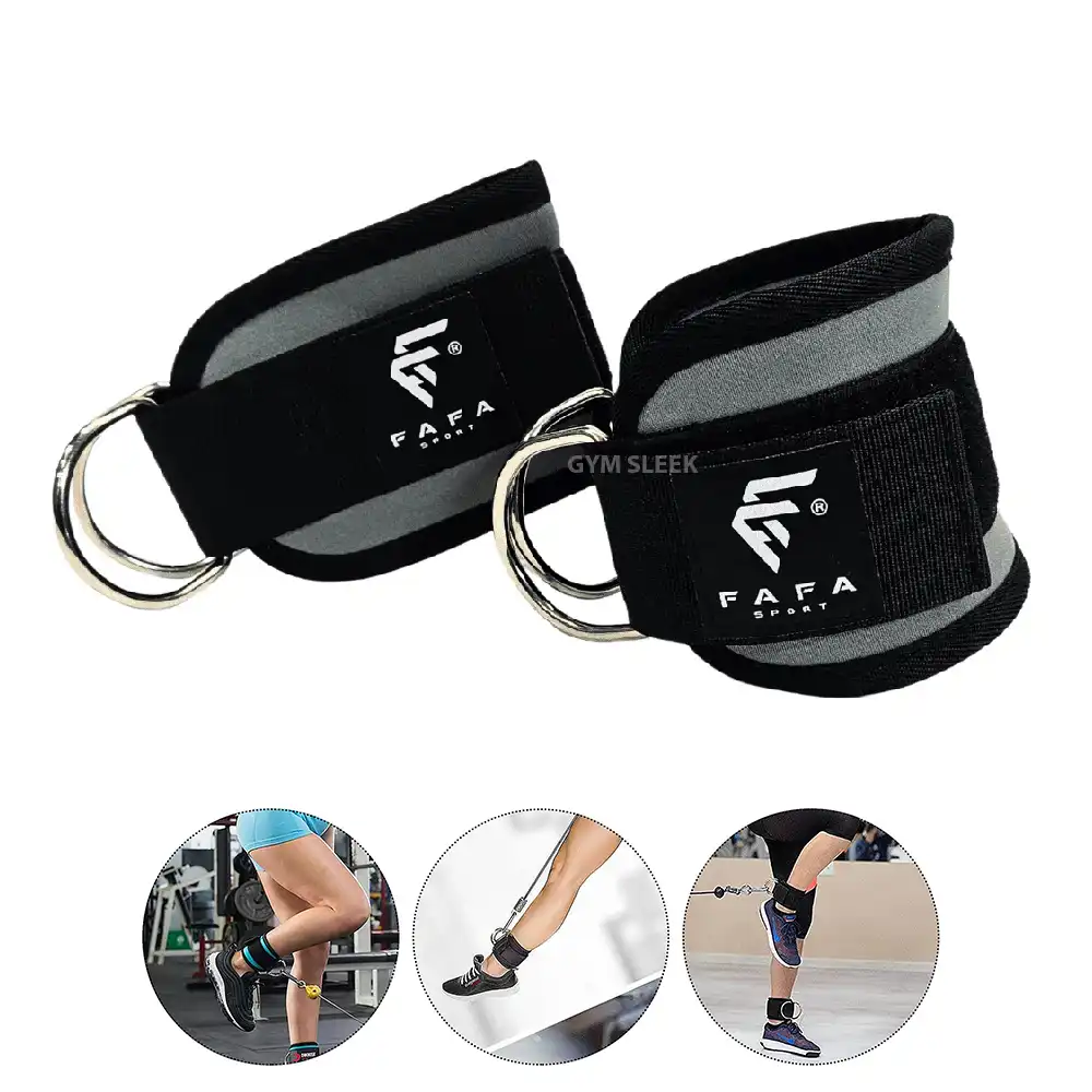 Sangle de Cheville – Accessoire essentiel pour jambes & glutes حزام الكاحل – أداة أساسية لتمارين الرجلين والأرداف
