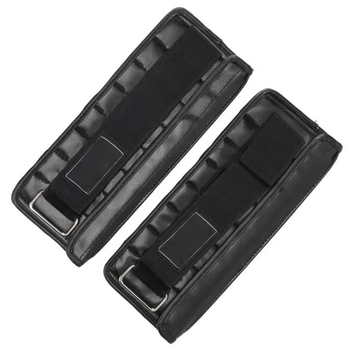 💪 Lot de 2 Bandes de Poignet Lestées Réglables – 1KG 💪 زوج أساور معصم للأوزان قابلة للتعديل – 1 كلغ
