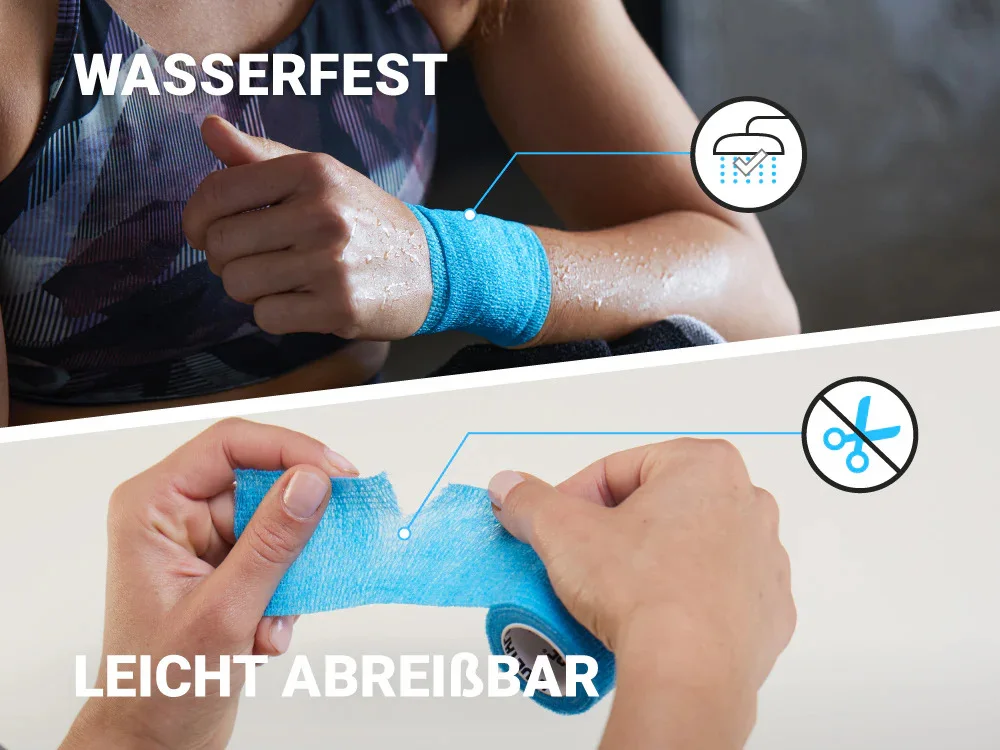 Bandes Auto-Adhésives Sport–الشريط اللاصق الذاتي