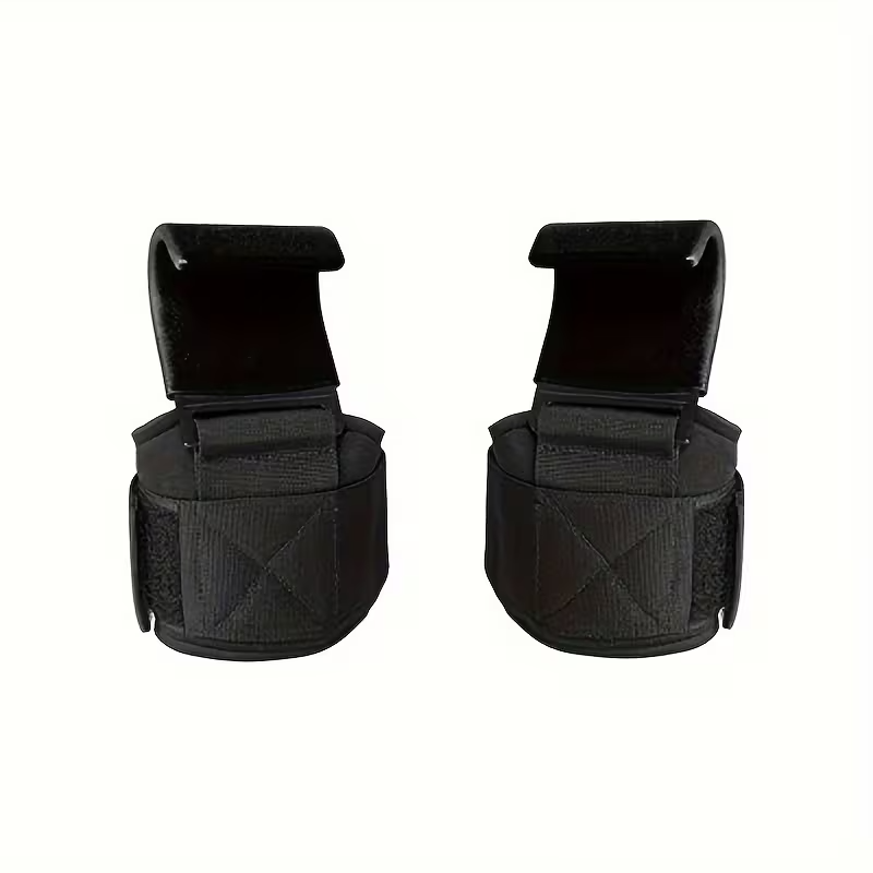 2 Crochets de Soutien pour Poignets – Fitness & Musculation 💪 خطّافات دعم المعصم – للسكوات ورفع الأوزان