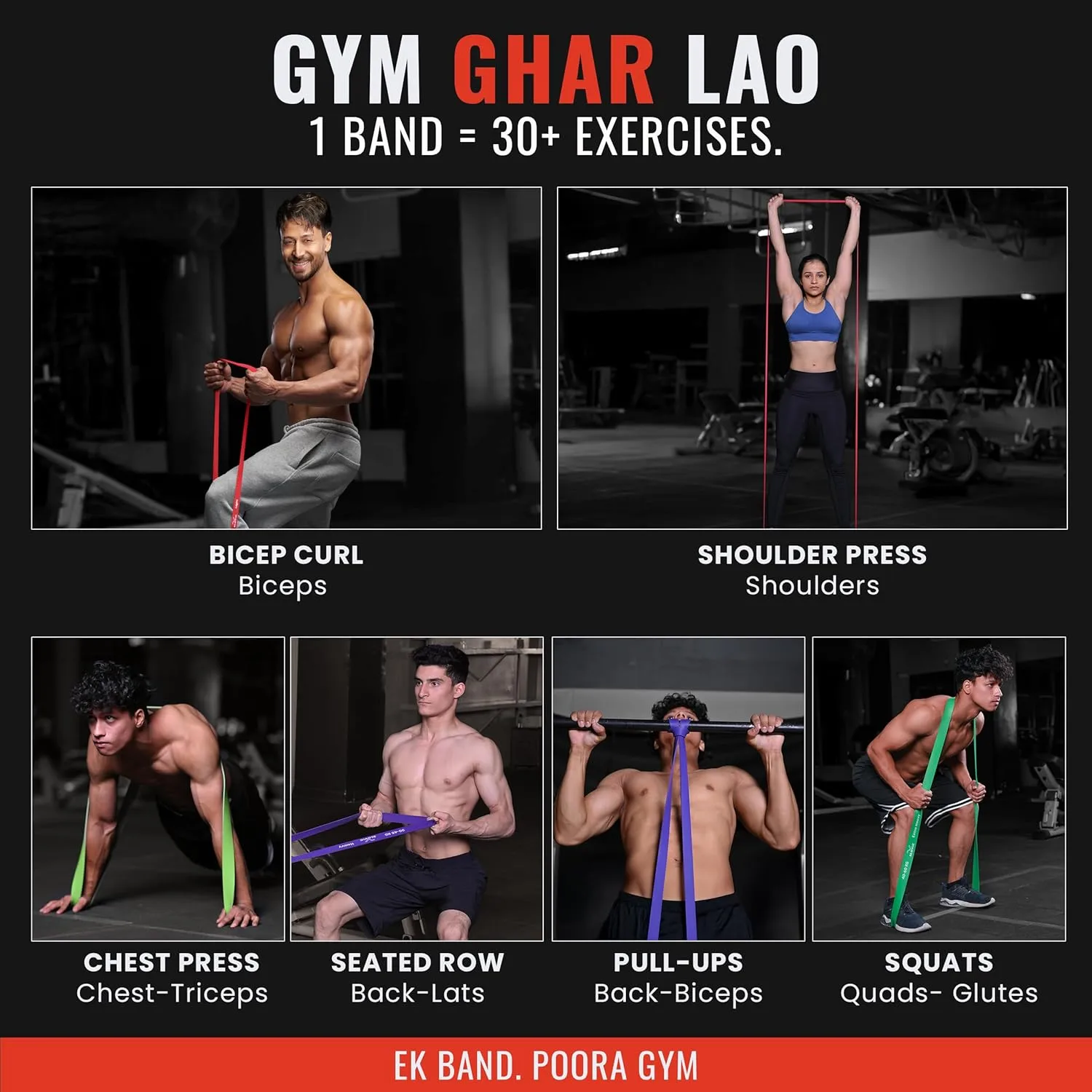 LIVEPRO Super Band – Bande de résistance professionnelle