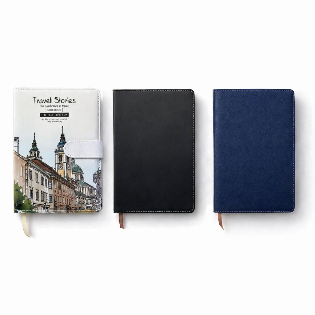 Trois cahier de notes