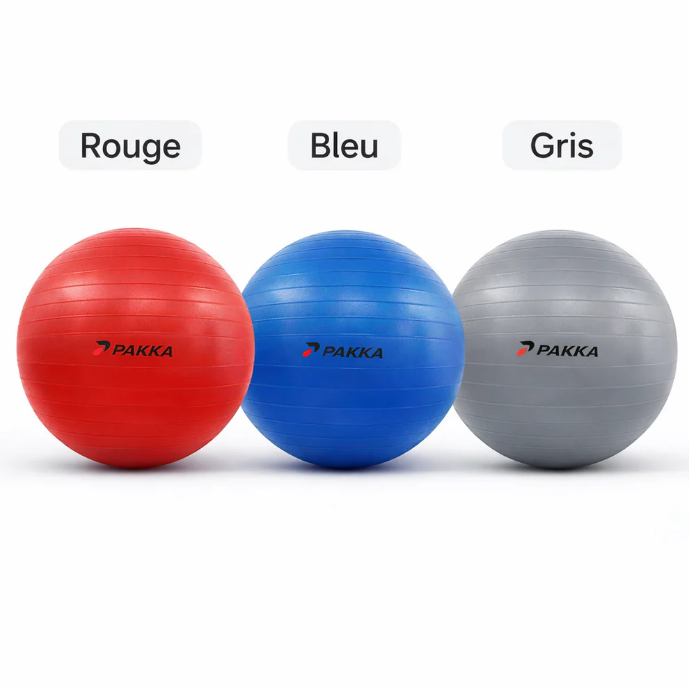Ballon de Yoga & Fitness Anti-Explosion – PAKKA كرة اليوغا والفيتنس