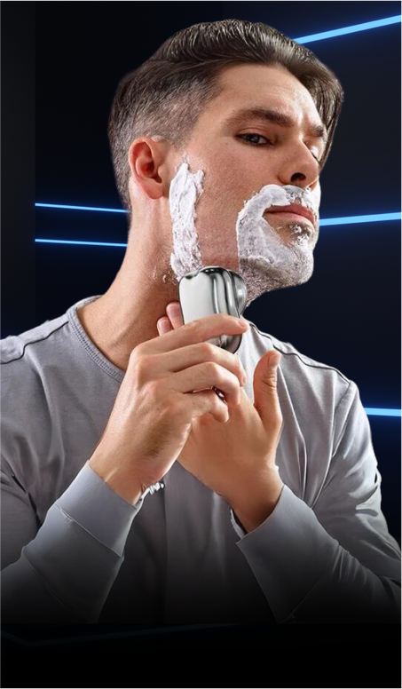 ماكينة حلاقة كهربائية صغيرة محمولة