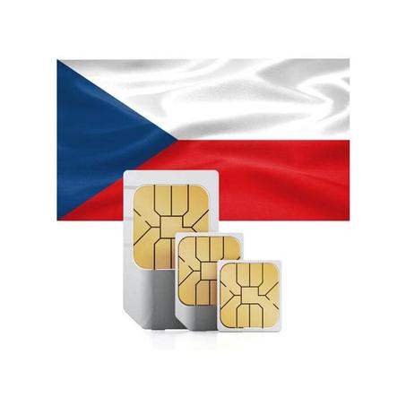 Czech Republic Prepaid travel sim (Shipped from Abroad)