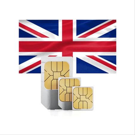 UK prepaid travel sim card (Shipped from Abroad)