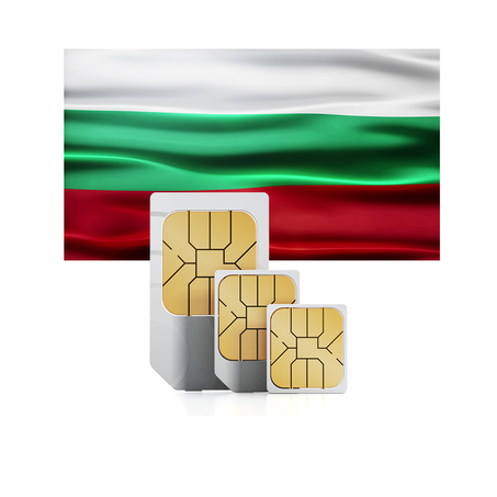 Bulgaria prepaid travel sim for tourists (Shipped from Abroad)