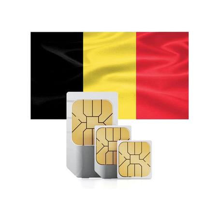 Belgian prepaid travel SIM (Data, Calls & SMS) (Shipped from Abroad)