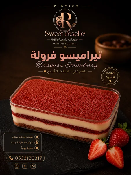 تيراميسو فرولة
