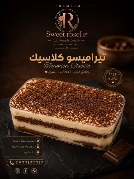 تيراميسو كلاسيك 🍫🤎