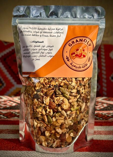 غرانولا الصفاء — فطور صحي جاهز، بلا سكر وبمكسرات مختارة
