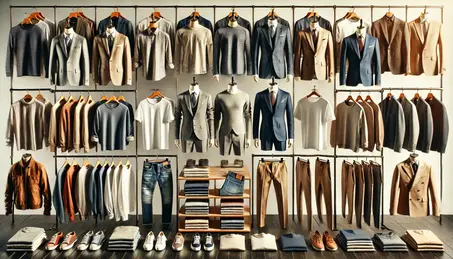 قسم ملابس الرجالية