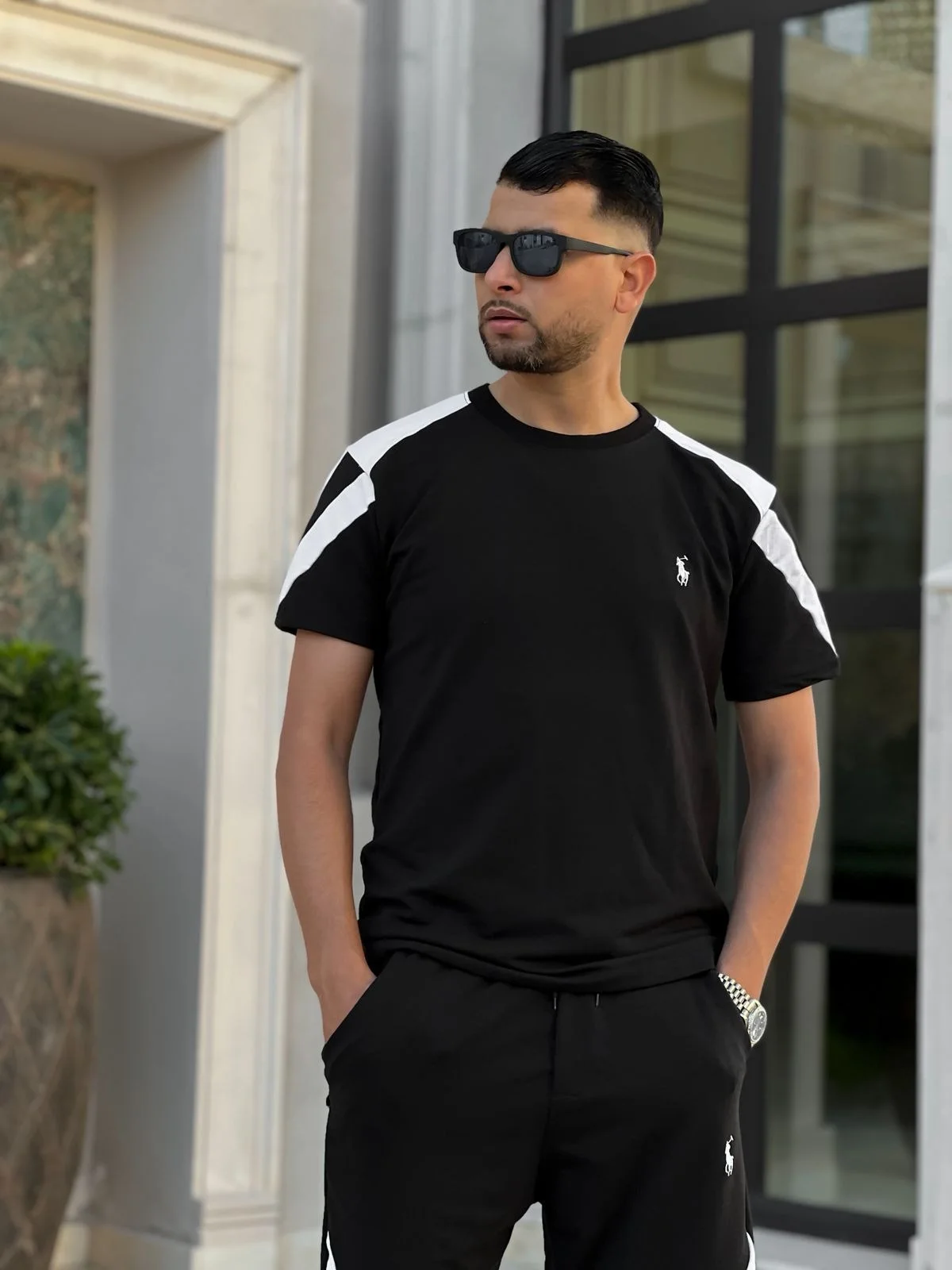 Ensemble Tshirt et Short polo